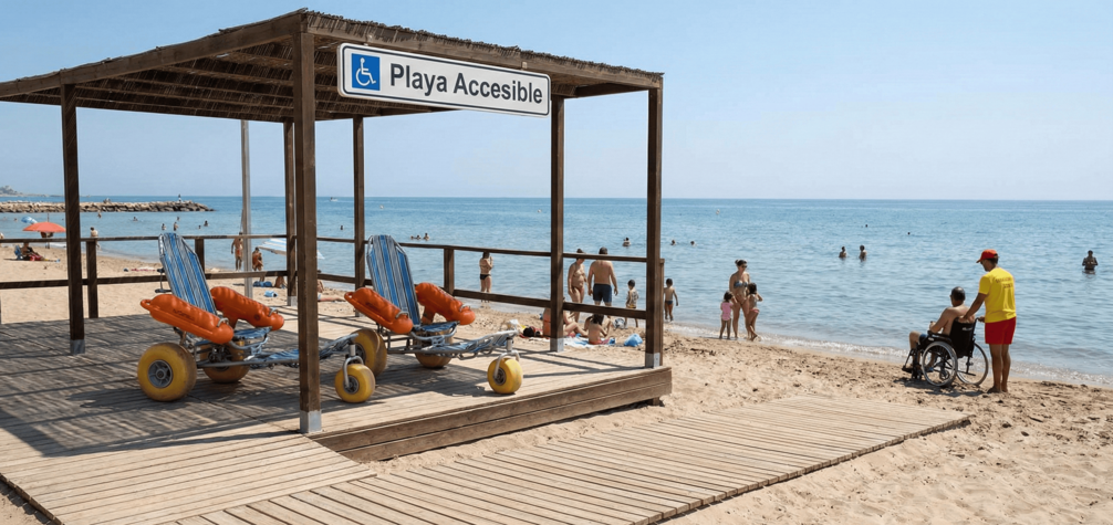 ACCESIBILIDAD EN LA PLAYA DE PUNTALARGA PARA PERSONAS CON MOVILIDAD REDUCIDA